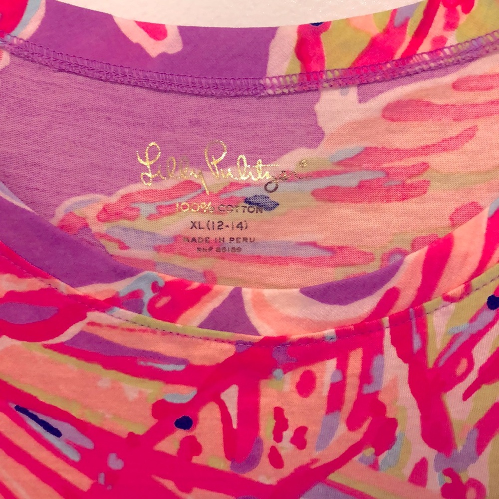 Lilly Pulitzer girls made in Peru XL 12/14